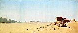 Sanford Robinson Gifford Canvas Paintings - Assouan, Egypt, A Sketch